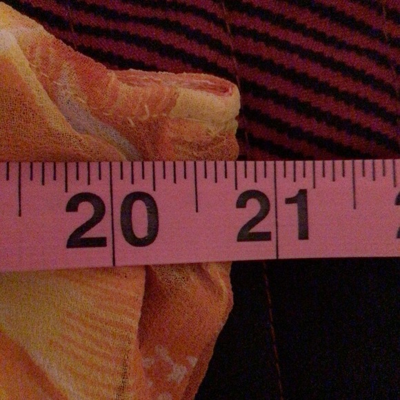 Womens Vintage New York City Design Co Floral Sheer with Lining Blouse - Picture 4 of 5